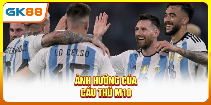 Ảnh hưởng của cầu thủ M10